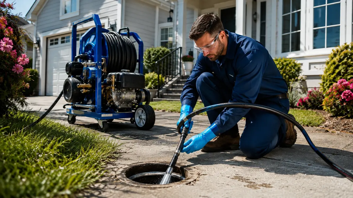 Residential Hydro Jet Drain Cleaning in Saratoga